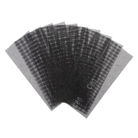 The mesh is abrasive tundra, waterproof, corundum, 115 x 280 mm, P80, 10 pcs.