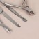 Manicure set "Metallic", 8 items, in a case, bronze color