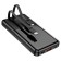 External battery Hoco Q9 Pro, PD20W/Qc3.0, 10,000 mAh, USB, 3 A, display, Type-C, Lightning