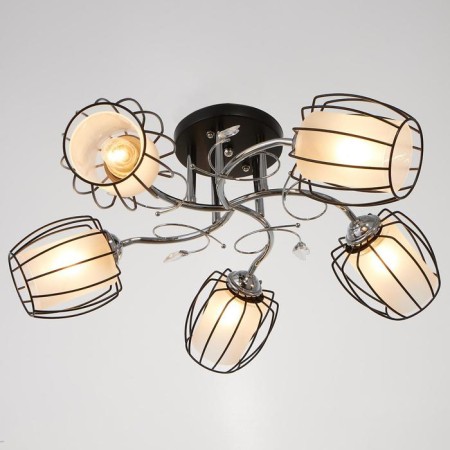 Svetogor chandelier 59091 5x60W chrome/black-1