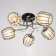 Svetogor chandelier 59091 5x60W chrome/black