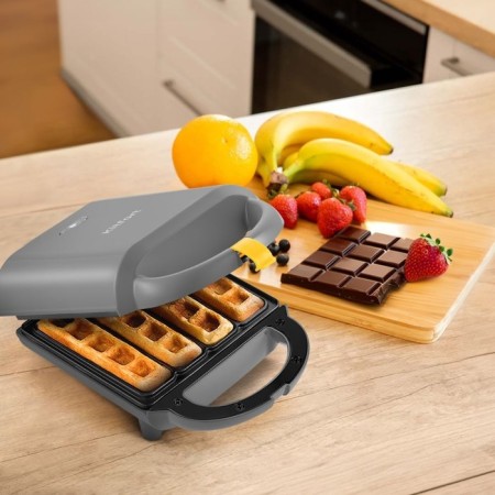 Belgian waffle waffle waffle KitFort KT-1697, 460 W, cord 1.2 m-4