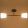 Luer "Ray" (cylinder) 2x15W E27 Model: BR 00247 Black/Blue