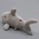 Soft toy "Shark", 55 cm, gray color