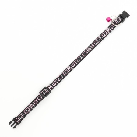 The two -layer collar with the Fastex "Squares", 30 x 1 cm, black-3