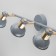 Lamp "Hof" 3x50W GU10 Blue 16x52x17cm