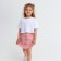 Children's skirt KAFTAN, size 32 (110-116 cm), pink color