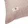 A set of pillowcases Ethel 50x70 cm - 2 pcs, "strips", beige color, greedy cotton, 140g/m2