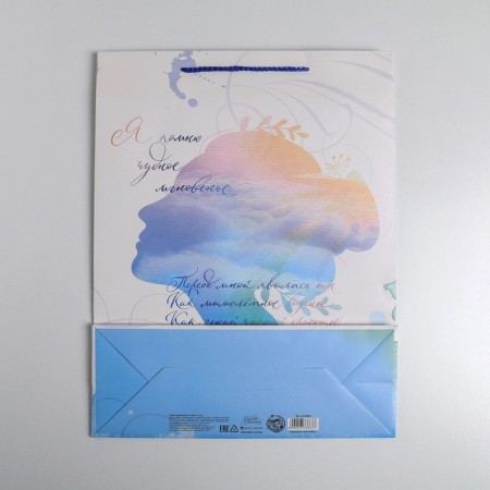 Package Gift Laminated Vertical, Packaging, “Wonderful Moment”, L 31 x 40 x 11.5 cm-2