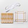 A set of boxes 3 in 1 "Lace", 10 × 18, 14 × 23, 17 × 25 cm
