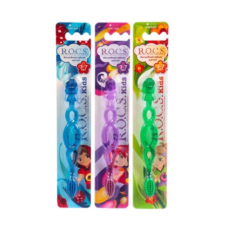 Toothbrush R.O.C.S. Kids for children, from 3 to 7 years Mix-1