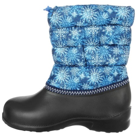 Combined boots with a latch, artificial fur, size 41, Mix color-2
