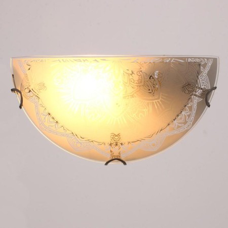 Lamp "India" Mollir., 1x60W E27, chrome, d = 30 cm, h = 5.5 cm-1