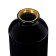 Water bottle, 500 ml, aluminum case, plastic, black