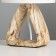 Camellia Table lamp E14 40W brown, white 27.5x15x15 cm