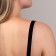 Glaps for straps, shiny, 15 mm, 10 ± 0.5 m, black color