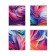 Notebook of 48 sheets in the "Soft Line" cage, covered cardboard, lamination of software, foil embossing, block 65 g/m2, mix