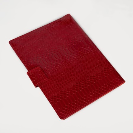 Folder for documents on the valve, 4 sets, red color-1