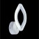 Sconces Citilux "rhombi" CL236B310, 17x24 cm, 1x12W, LED, white color