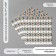Scrapbooking paper "Mosaic" density 180 grams set 5 pcs 30.5x32 cm