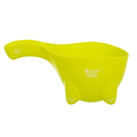 Plastic bucket for bathing Dino Scoop, 800 ml., Green color-1