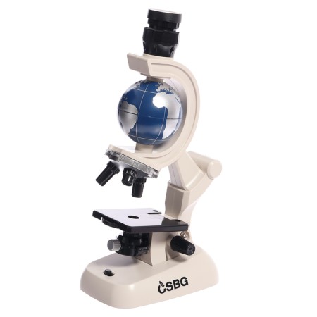 Microscope, with a planet and a phone holder-24