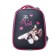 School backpack 38 x 30 x 16 cm, ergonomic back, stavia "cat is always right", gray