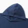 Male sweatshirt is laid down, the color is dark blue, size 52