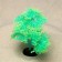 The plant is artificial aquarium, luminous, 15 cm, green