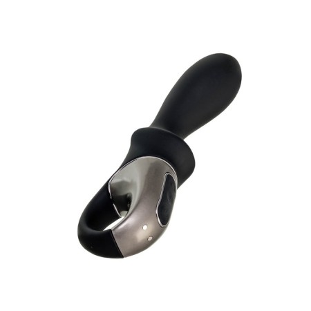 Unrealistic vibrator Satiffyer Heat Climax, 20.5 cm, silicone, black color-10