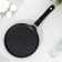 Pancake pan, d = 22 cm, plastic handle, anti -stick coating, dark marble color