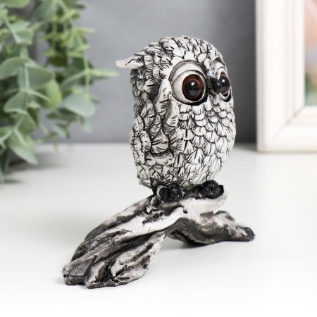 Polystone souvenir "Little Eye with big eyes on the branch" 13x4x10 cm-1