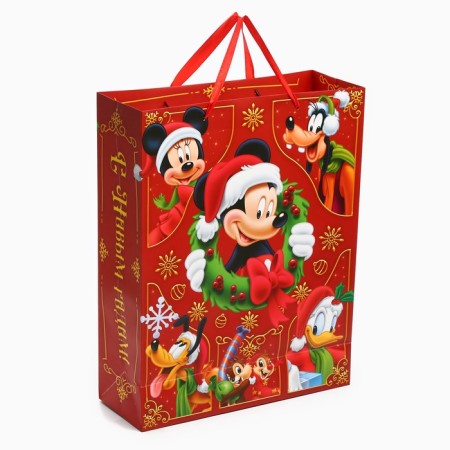 New Year. Gift package, 31x40x11.5 cm, packaging, Mickey Mouse-1