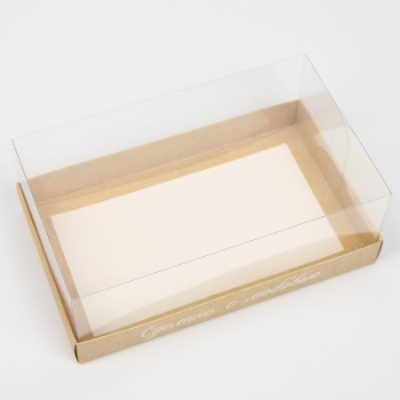 Confectionery box, packaging, “made with love”, 22 x 8 x 13.5 cm-2