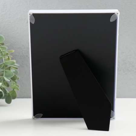 Photo frame glass 10x15 cm "shells in glass" silver 14.5x19.5 cm-3
