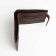 Pearl husband (538), 11*1*8 cm, 3 depth, d/cards, d/coins, to the magnet, brown