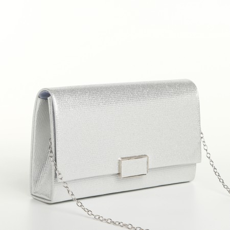 Female bag on a magnet, silver color-2