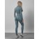 Sports suit female, size 44, turquoise color