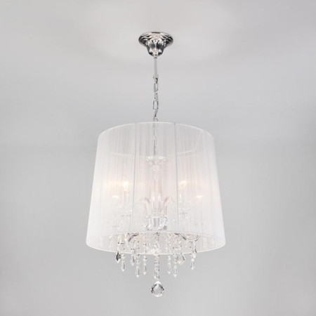 Allata chandelier, 5x40W E14, chromium color-1