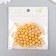 Beads for creativity plastic "Marble. Lemon" d = 0.8 cm set 20 g