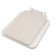 Silent toilet seat, 38 × 50 cm, with a square lid, polystyrene foam