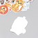 Stickers for creativity "Bulshined animals" set of 50 pcs 4x8 cm
