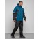 Ski costume male winter, size 54, blue color