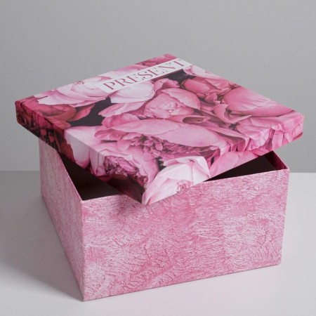 Set of boxes 10 in 1, gift packaging, “Flower”, 10.2 x 10.2 x 6–28.2 x 28.2 x 15 cm 15 cm-7