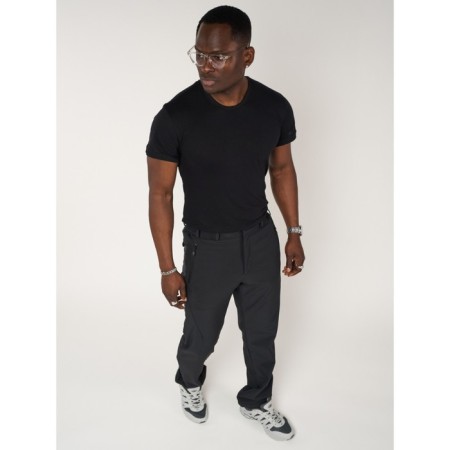 Sports male trousers, size 54, black color-13
