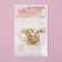 Hair piercing "Leaves", 3.5 × 1 cm, 10 pcs, golden color