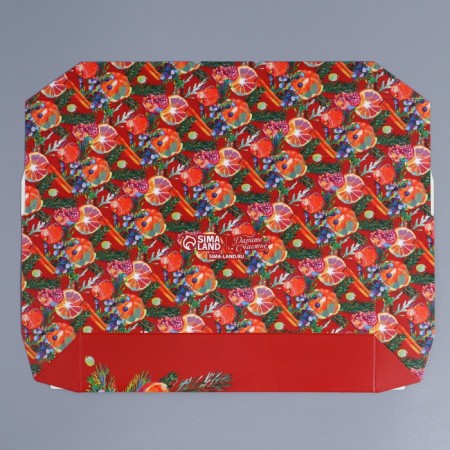 Folding box "Winter fruits", 20 x 12 x 4 cm, New Year-5