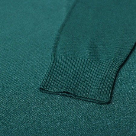 Turtleneck Women's Color Emerald, ONE SIZE (46-50)-6