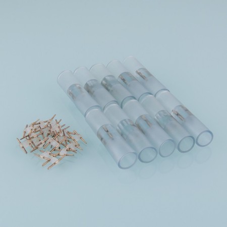 Adapter for a round LED flexible neon 16 mm, 10 pcs