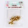 Bell for needlework, set of 20 pcs., Size 1 pc. - 0.8 cm, gold color